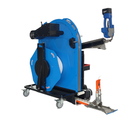 Pallet strapping machine